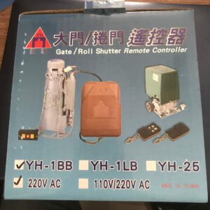 vỏ hộp remote cửa cuốn YH