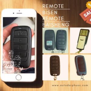 Giá cài Remote cổng tự động Bisen