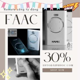 Giá làm Remote cổng tự động FAAC