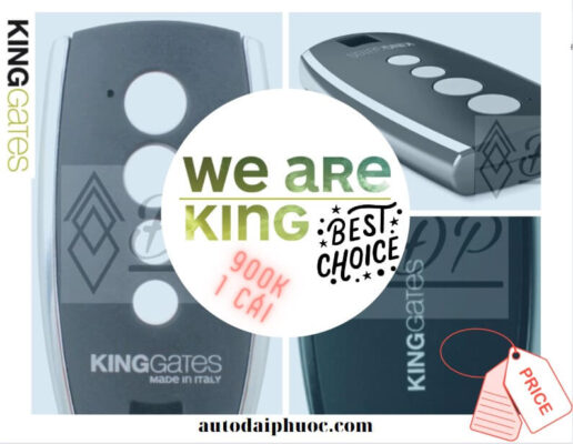 Giá copy Remote cổng tự động KINGgates