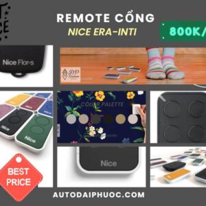 Giá chép Remote cổng tự động NICE