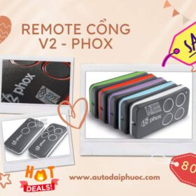 Giá làm Remote cổng tự động V2