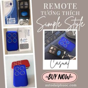 Giá Remote cửa cổng các loại