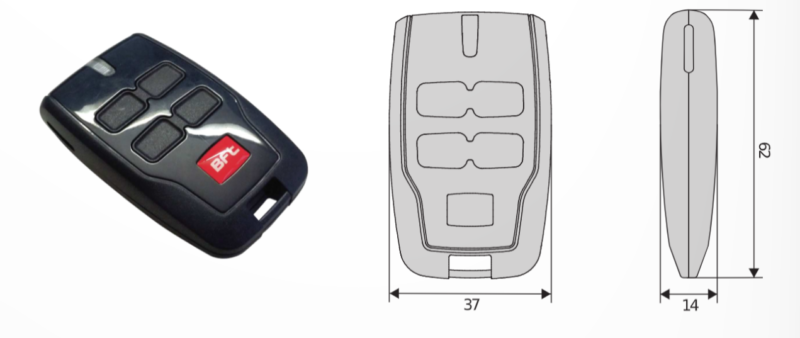 remote cổng tự động BFT 3