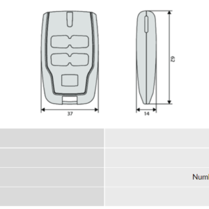 remote cổng tự động BFT 4