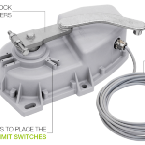 comunello motor cổng âm sàn 3