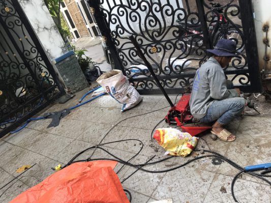 lỗi cổng tự động