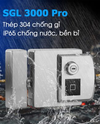 khoá cổng vân tay ngoài trời