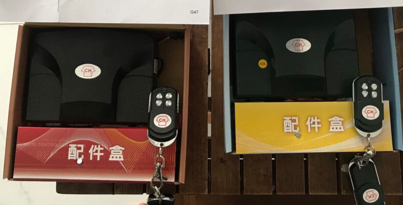 hộp điều khiển remote cửa cuốn CH-F9(đen)