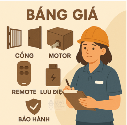 Báo giá motor cổng tự động