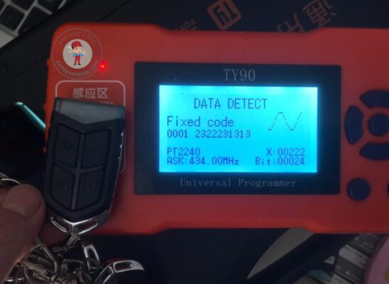 sóng remote cửa cuốn JG-208