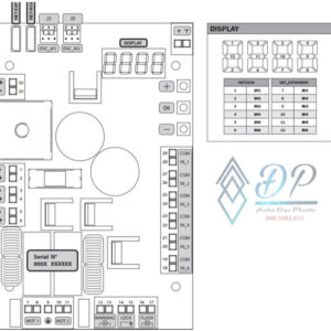 mạch điều khiển cổng mở cánh DEA NET24N 1
