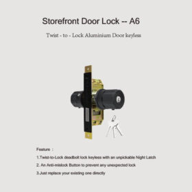 Storefront Door Lock - A6