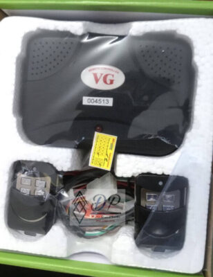 hộp remote cửa cuốn bấm không chạy