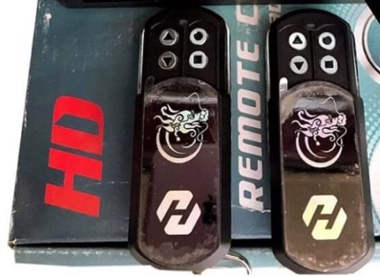 remote cửa cuốn HD-09 hình rồng 2