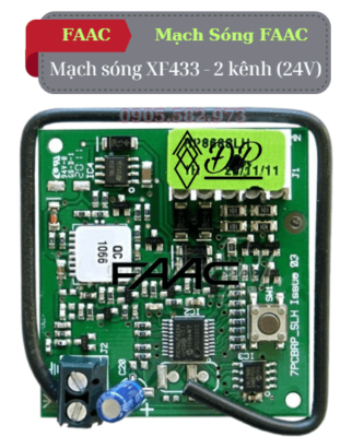 Mạch nhận sóng RP1 433 motor lùa FAAC