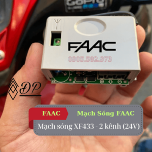 mạch nhận sóng XF433 motor FAAC 3