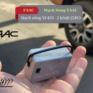 mạch nhận sóng XF433 motor FAAC 8