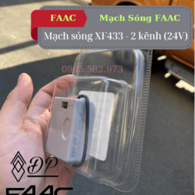 mạch nhận sóng XF433 motor FAAC 6