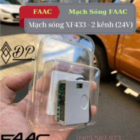 mạch nhận sóng XF433 motor FAAC 7