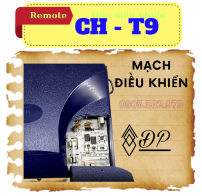hộp điều khiển CH-T9 - mạch trung tâm