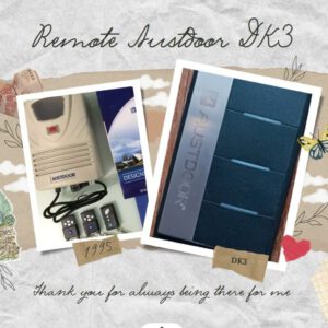 remote cửa cuốn Austdoor DK3