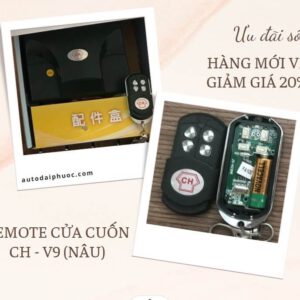 remote cửa cuốn CH F9