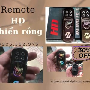 remote cửa cuốn HD rồng