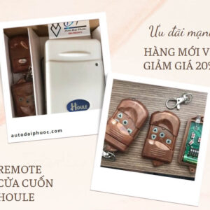 remote cửa cuốn Houle