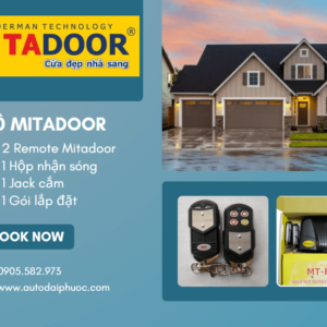 remote cửa cuốn Mitadoor