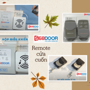 remote cửa cuốn S68