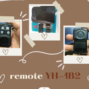remote cửa cuốn YH 1B2