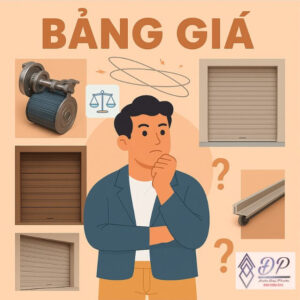 icon bảng giá cửa cuốn đài loan