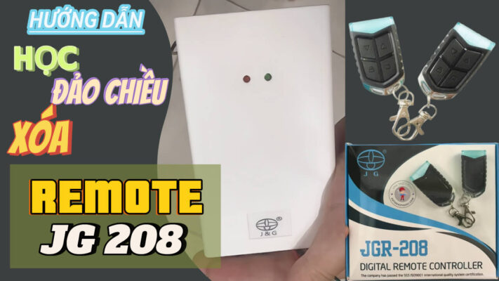 CÁCH HỌC remote JG 208