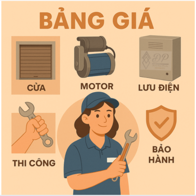 BG remote, phụ kiện cửa và cổng