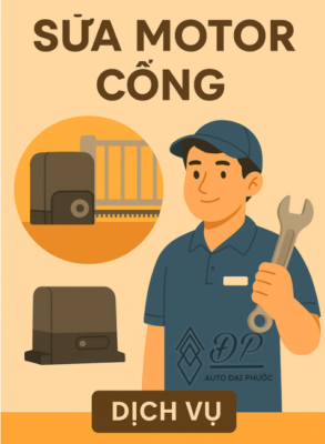 Dịch vụ sửa motor cổng