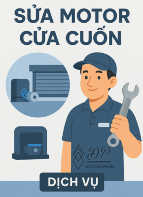 Dịch vụ sửa motor cửa cuốn
