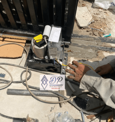 lắp đặt motor telescopic