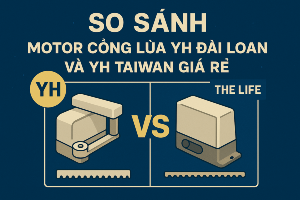 So sánh motor lùa YH Đài Loan và YH TAiWAN