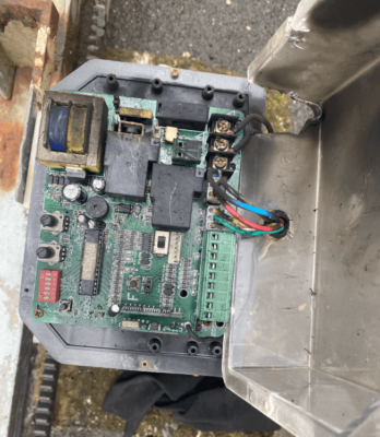 motor lùa YH TAIWAN bị cháy mạnh