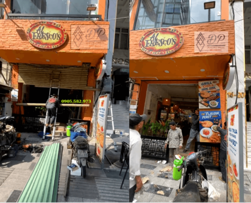 thay lá cửa cuốn đìa loan Quận 1