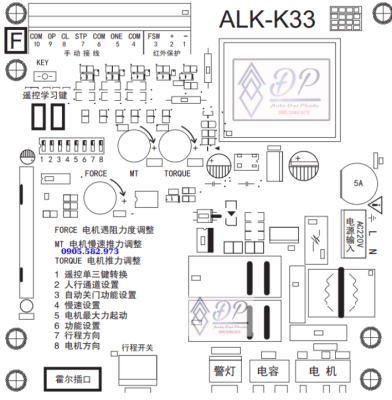 Sơ đồ mạch cổng lùa Fartter
