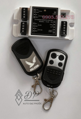 hộp nhận remote cửa kính tự động