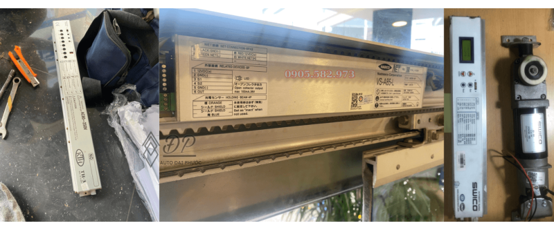 thợ sửa motor cửa kính