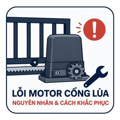 Lỗi phổ biến motor cổng lùa và cách khắc phục (2)